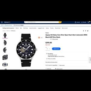 Aquacy Hei Matau. Cave Diver Automatic Watch